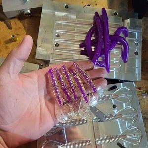 [Hot Item] Fishing Bait Mold Swim Bait Glide Baits Crappie Jigs Injection Mould