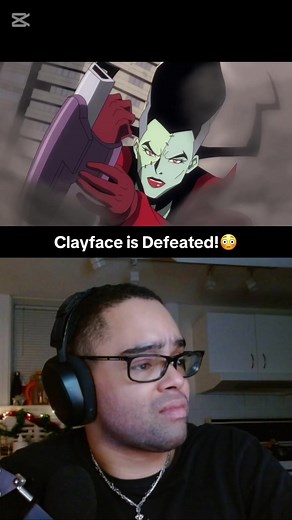 Clayface is Defeated by Eric's Strength!
