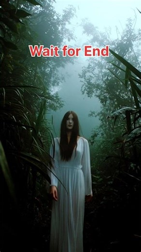 Ghost Woman Floats in Foggy Jungle! #Shorts #ShortFeed