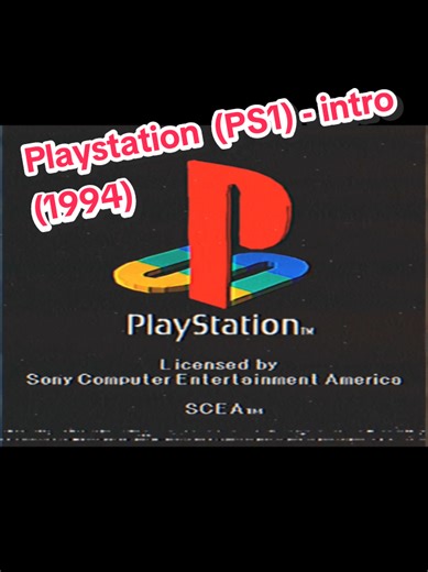 PlayStation PS1 Introduction from 1994