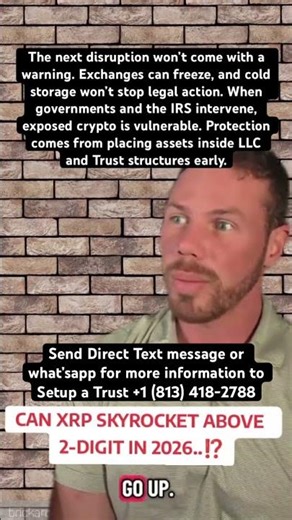 IRS and governments can lock your crypto anytime—secure your holdings today #xrp