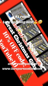 2K views | These kits include all necessary components for easy lure building — hooks, split rings, blades, hardware, etc. Using a kit removes the need to hunt down individual parts and simplifies the entire process — just pick your parts and assemble. All kits contain high quality components and come with assembly video. Order yours today at www.lurepartsonline.com | Lure Parts Online | Facebook