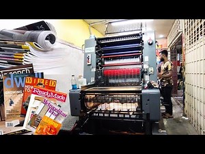 Magazine Printing by Heidelberg MO E Offset Printing Machine