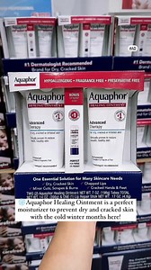 #AD ‼️DEAL ALERT‼️ 😍NEW Aquaphor US Healing Ointment 7oz 2-pack and Lip Repair Stick is now on sale for $5.50 off original price available in Costco warehouses nationwide and on Costco.com! Promo deal ends 12/24! . ❄️With winter and colder weather here, our skin gets super dry so we love this Aquaphor Healing Ointment set to protect our skin from getting cracked and dry! A total game changer for our winter skincare routine! Plus it comes with the lip repair stick to keep our lips moisturized! #