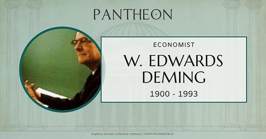 W. Edwards Deming Biography | Pantheon
