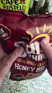 Sun Chips Honey BBQ ASMR Part 1 #asmr #potatochips
