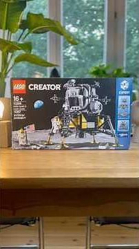 ASMR LEGO Build: NASA Apollo 11 Lunar Lander (Creator)
