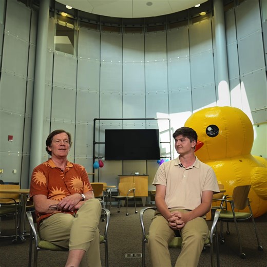 What does undergraduate research really look like at #MichiganTech? We asked a student and his professor to tell us. Hear more from Husky Connor Fleser and Michigan Tech College of Computing Professor Charles Wallace in their video below ⬇️ Did you participate in research as a Tech student? We’d love for you to share your experience in the comments! | Michigan Technological University