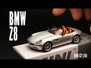 New! Enjoy the BMW Z8 open sports miniature car!
