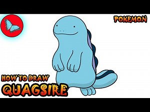 How To Draw Quagsire From Pokemon | Drawing Animals