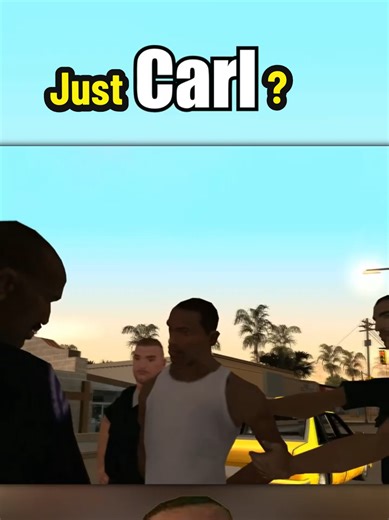 GTA San Andreas: Why Everyone Calls Carl Simply 'Carl'