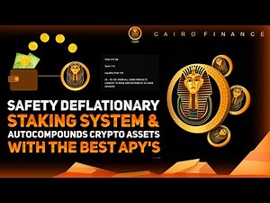 🏆Cairo Finance – THE FIRST EVER DEFLATIONARY YIELD AGGREGATOR!