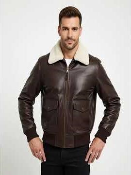 The G-1 Aviator Men’s Leather Flight Jacket | Iconic Heritage by Zellberry