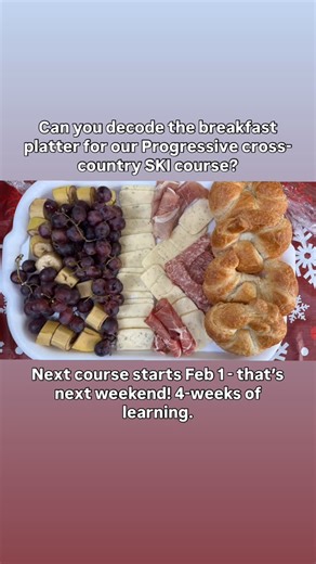 Uplift Adventures | Explore on Instagram: "We bet you can’t decode the platter. Or can you? #upliftadventures #explorewithpurpose #southcanadianrockies #crowsnestpass #nordicskiing #crosscountryski #xcski"