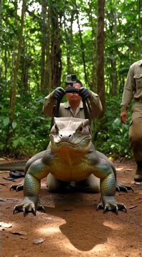 POV: You’re Being Hunted by a Komodo Dragon 🦖💨 #Shorts