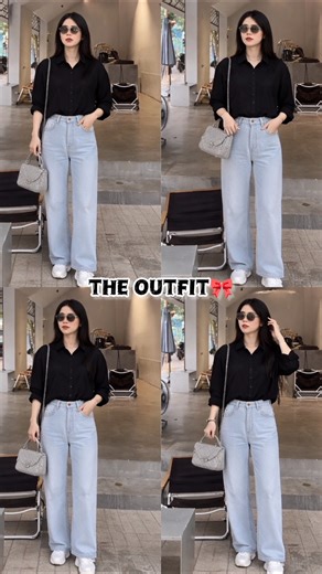 Simple outfit = Powerful style 🔥#fashion #ootdguide #koreanfashion #pinterest #fashiontrends #shorts