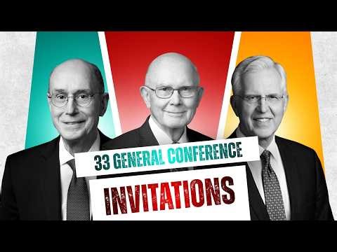 What invitations were you invited to do during the October 2025 General Conference?