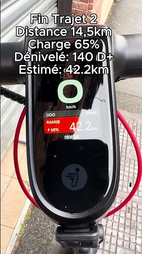 trottinette #segway G3 PRO: test d'autonomie réelle #trottinetteelectrique
