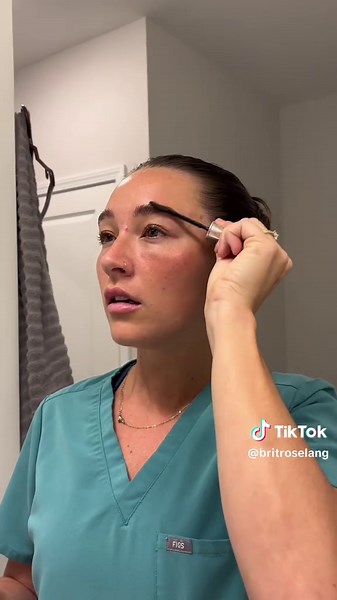 Nurse Makeup Routine: Quick & Natural Look 💋🎀