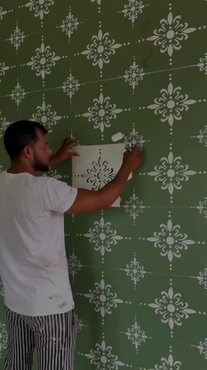 117K views · 974 reactions | ✨ দেয়াল সাজানো এত EASY আগে ছিল না! ✨...