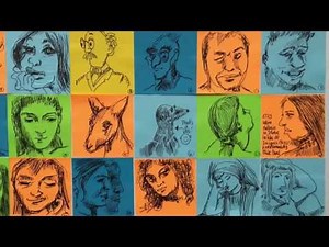 ✐ Challenge : Dessiner sur des Post-it - participants