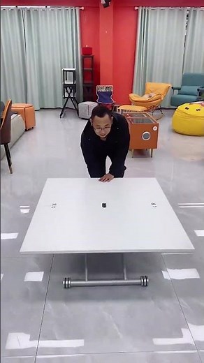 Multifunctional lifting and folding coffee table # Coffee table becomes dining table # Lifting .