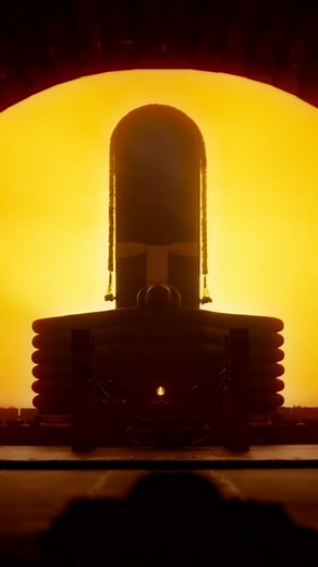 Measuring 13 feet and 9 inches, Dhyanalinga is the largest live linga in the world. Consecrated by Sadhguru through an intense process of prana pratishtha, it is a doorway to enlightenment and spiritual liberation. Have you visited Dhyanalinga? Share your experience in the comments. | Dhyanalinga