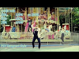 Gangnam Style (PSY) 125% speed