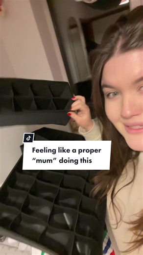 Organising Knicker Drawer with Dividers | Mum's Evening Routine