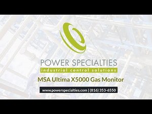 The MSA Ultima X5000 Gas Monitor