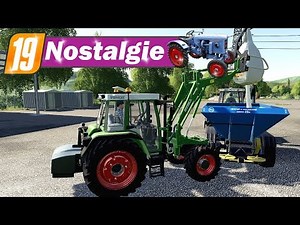 LS19 Nostalgie #09 - Neuer Frontlader für den Fendt Farmer 380GT | Old Stream Farm Farming Simulator