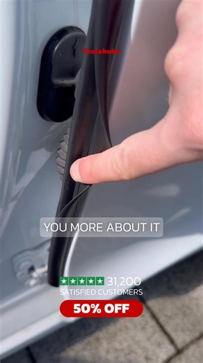 🔇Silence the Road Noise in Your Tesla!🌪️ SPECIAL PROMO: 50% OFF Now! 🛍️ ⠀ TeslaHubs™ ProGuard Kit is here to: 🔊 Reduce Unwanted Noise – Drive in peace. 🧹 Block Dust – Keep your interior pristine. 🪶 Soften Door Closure – Prevent door damage. ⠀ ✅ Factory-Fit for S3XY Models ⠀ Also, You'll Get: 🎁 Secret gift with every purchase. 🚚 Free & fast shipping. 💸 Hassle-free returns. ⠀ ⌛ Limited Time Sale: 50% OFF! 💰 Over 31 200 Satisfied Customers! ⭐ ⠀ Click "Shop Now"🛍️ and Say Goodbye to Noise