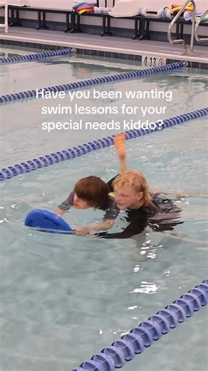 A few spots in our sold-out 1:1 adaptive swim lessons just opened up! Call or text the office at 602-513-2064 to snag a spot! (30 or 60 min sessions) #adaptiveswim #adaptivefitness #autisminclusion #downsyndromeisbeautiful #allabilitieswelcome | KinectAbility Athletics