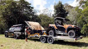 GEAR SPOTLIGHT: MDC XH 7.4 https://www.marketdirect.com.au/product/xh74-toy-hauler/ Special Introductory Price $49,990 or $183 P/Week on MDC Finance T.A.P Call 1300494494 or After Hours Steve 0407674713 In this edition of Gear Spotlight, Jase and Simon take a close look at the brand new XH 7.4 Xpedition Hauler from MDC! If you're looking for a camping solution to cater for the whole family as well as your toys (without having to take two vehicles) then look no further. This forward fold camper f