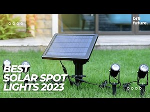 Best Solar Spot Lights 2023 - Top 5 Solar Landscape Spotlights Review