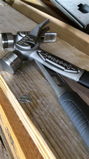 How do you take your titanium... milled or smooth face? Stiletto Tools has you covered either way. #tool #tools #hammer #smooth #milled #face #stiletto #hammers #titanium #construction #work #jobsite #diy #ptr #protoolreviews #ptrsti22 | Pro Tool Reviews