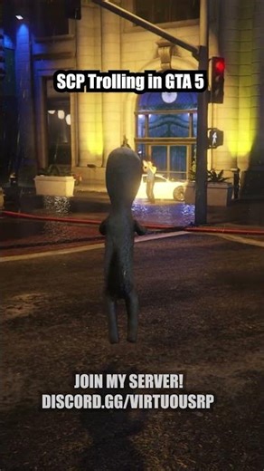 Trolling as an SCP in GTA 5 #gta5rp