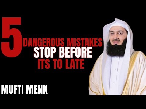5 Eid Mistakes That Turn Your Joy Into Sin | Don’t Ignore This in 2026 | Mufti Menk Inspired