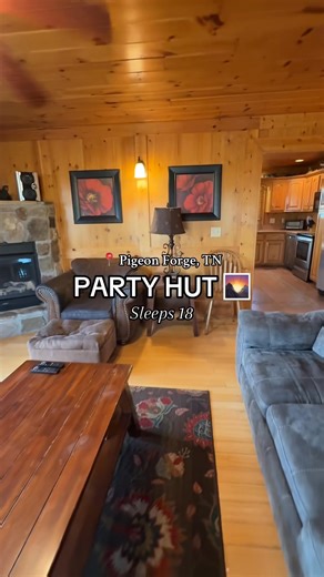 211K views · 817 reactions | Party Hut is the perfect cabin for...
