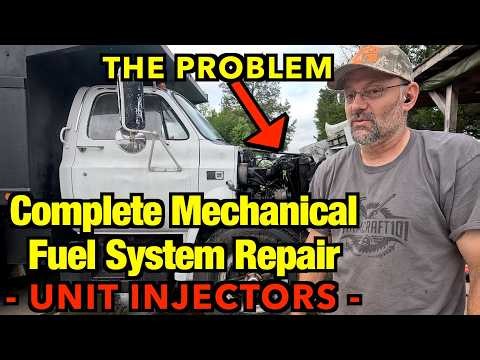 Diesel in My Oil - Complete Fuel System Overhaul on Detroit 8.2L Fuel Pincher
