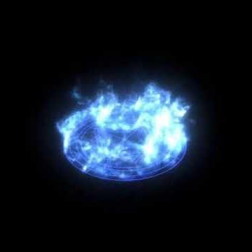 【エフェクト制作】 魔方陣+炎