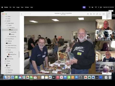 New England Vintage Electronics Club Zoom Meeting, February 18, 2026