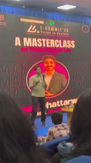 Aman Dattarwal from apna college at E-Summit | IIT Madras