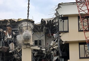 Next chapter of Ireland Army Community Hospital demolition project swings into action