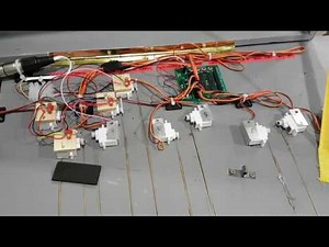 Kevin at Erith Model Railway Exhibition demoing his MegaPoints controlled fiddle yard