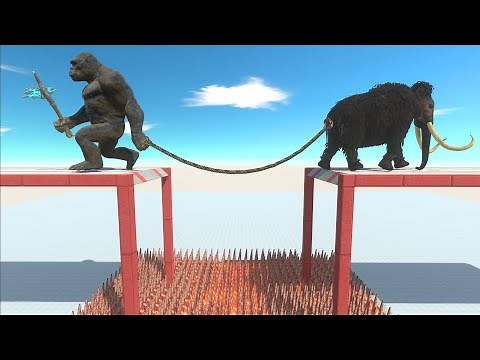 All Mammals of Arbs & Mutant Primates Battle in Tug of war - Animal Revolt Battle Simulator