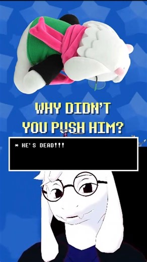 What Did Toby Fox Mean By This??? #deltarune #ralsei #deltarunechapter3 #dub #comicdub