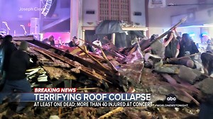 32K views · 701 reactions | More than 40 people were injured, and one killed, when the roof of Belvidere, IL's historic Apollo Theatre collapsed during a heavy metal concert as a severe storm moved through. Jaclyn Lee has more. https://trib.al/rc16sGJ | ABC World News Tonight with David Muir | Facebook