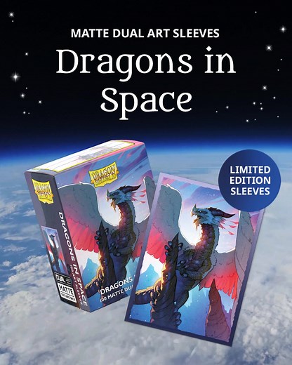 1.2M views · 21 reactions | We sent a Pokémon card to the edge of space!  These “Dragons in Space” sleeves are identical to the ones that kept that card safe in the harshness of space. Be a part of this unique TCG moment and give your treasured deck space-tested protection! | Dragon Shield | Facebook