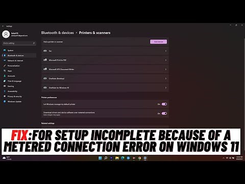 Top 6 Fixes For Setup Incomplete Because of a Metered Connection Error on Windows 11